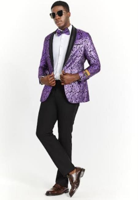 Purple Pimp Suit - AlbertoNardoniStore