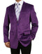 PURPLE Velvet BLAZERS For Men - AlbertoNardoniStore