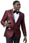 Red Groom Tuxedo - AlbertoNardoniStore