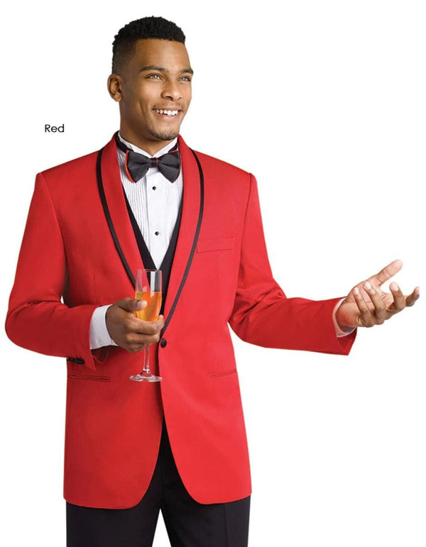 Red Prom Suit - Red Prom Tux - Red Suits For Prom - AlbertoNardoniStore