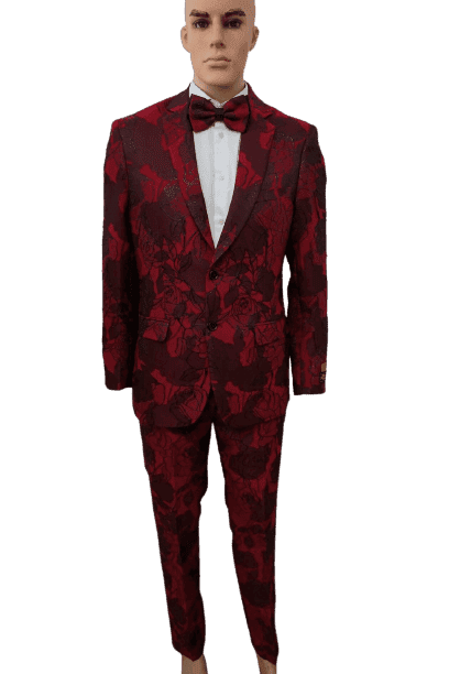 Red prom suit - AlbertoNardoniStore
