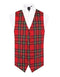 Red Tartan Dinner Jacket - Albertonardoni