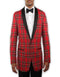 Red Tartan Dinner Jacket - Albertonardoni