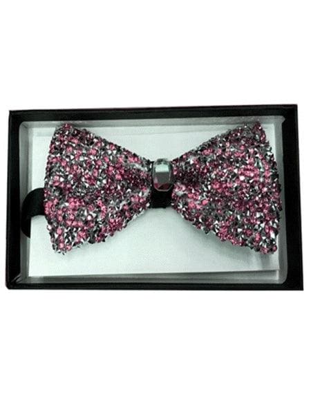 Rhinestone Bow Tie - AlbertoNardoniStore