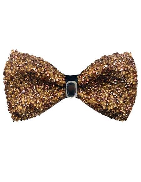 Rhinestone Bow Tie - AlbertoNardoniStore