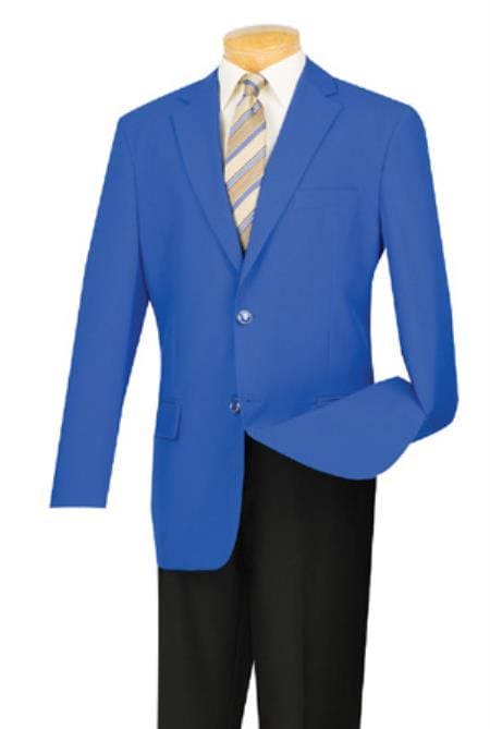 Royal Blue and Gold Tuxedo - AlbertoNardoniStore