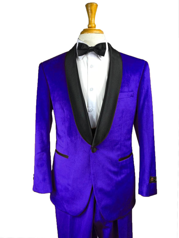 Royal Blue Groomsmen Suits - AlbertoNardoniStore