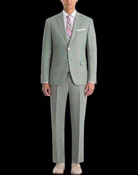 Sage Green Groomsmen Suit - AlbertoNardoniStore