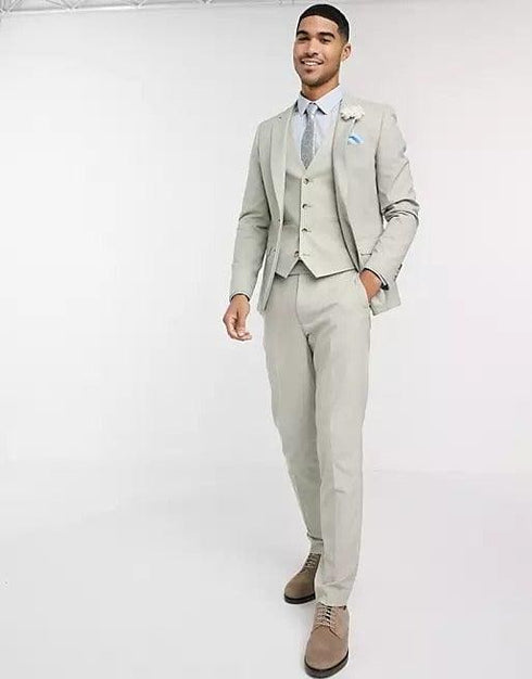 Sage Green Groomsmen Suit - AlbertoNardoniStore