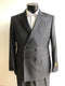 Slim Fit Double Breasted suit - Charcol - AlbertoNardoniStore