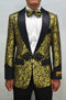 Smoking-2 Gold - Mens Wholesale Blazers - AlbertoNardoniStore