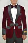 Smoking - Burgundy - AlbertoNardoniStore