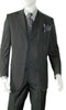 Suits For Big Guys - Suits For Big men Black.Pinstripe - AlbertoNardoniStore