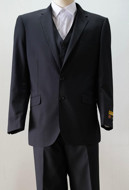 Tailored Black - Mens Modern Fit Suit - AlbertoNardoniStore