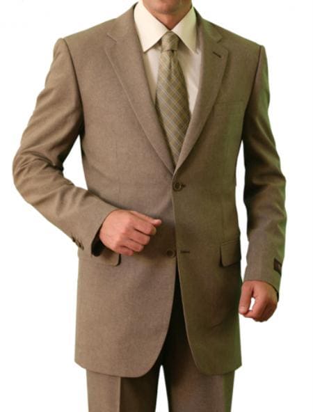 Tan Groomsmen Suits - Tan Slim Fitted Suit - Tan Groomsmen Tuxedos - AlbertoNardoniStore