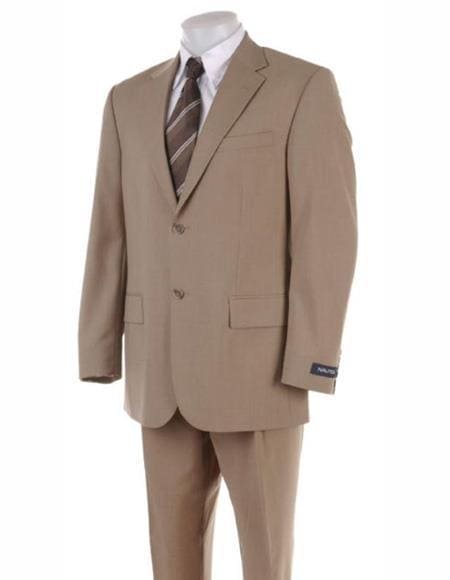 Tan Linen Blazer - Mens Tan Linen Blazer - AlbertoNardoniStore