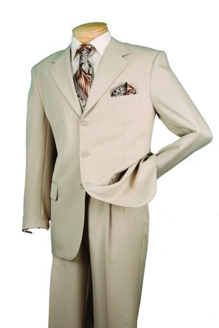 Three button suit - Mens 3 Button Suits - AlbertoNardoniStore