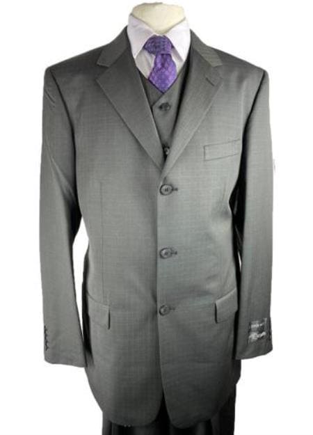 Three button suit - Mens 3 Button Suits – AlbertoNardoniStore