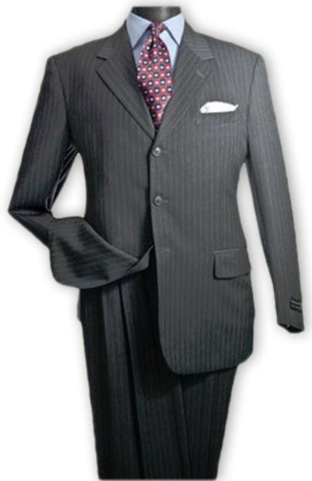 Three button suit - Mens 3 Button Suits - AlbertoNardoniStore