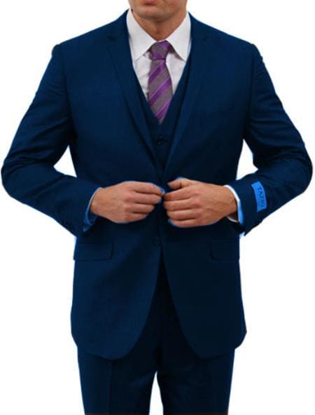 Trajes Azules Para Hombres - AlbertoNardoniStore