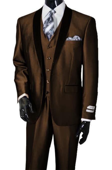 Tux-SH Brown/Blk - Tuxedo Wholesale Distributors - AlbertoNardoniStore