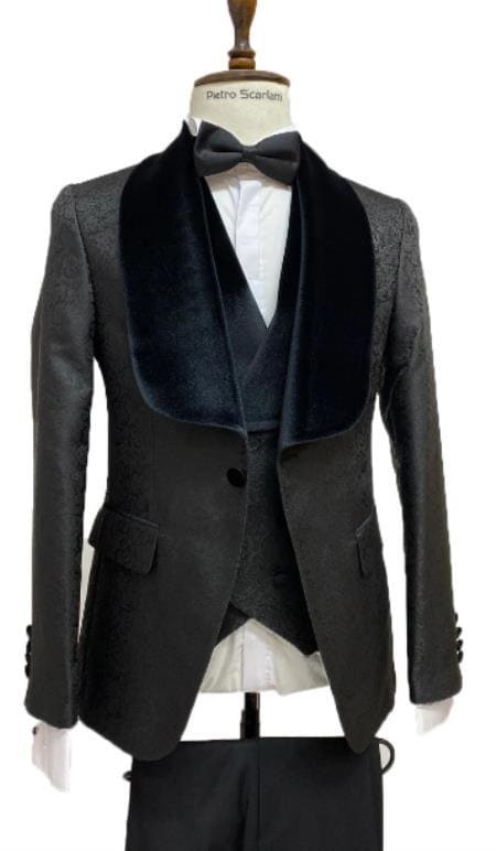 Tuxedo Jacket For Sale - Black Tuxedo Jacket - AlbertoNardoniStore