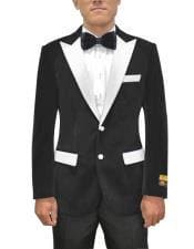 Velvet-Tux101 Black + White - AlbertoNardoniStore