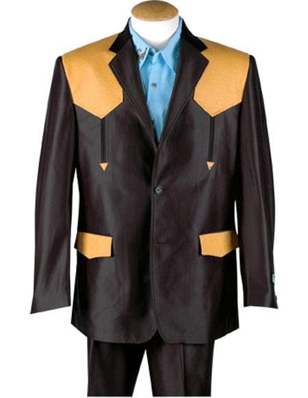 Western Suits For Wedding - Western Tuxedo - Cowboy tuxedo - AlbertoNardoniStore