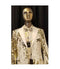 White and Gold Tuxedo Dinner Jacket (Bowtie Included ) - Prom Jacket - Wedding Tuxedo - AlbertoNardoniStore