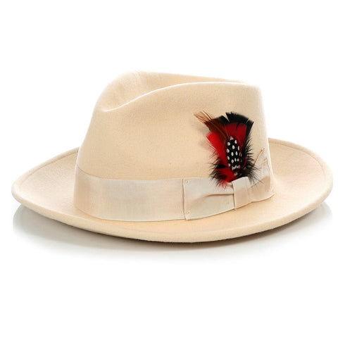 Wholesale Fedora Hat Minimum 20PC Hat To Get this price Call to Place order - AlbertoNardoniStore