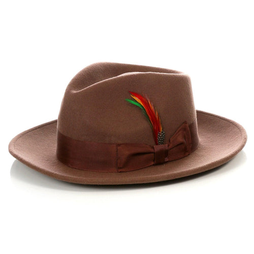 formal mens dress hats Scala Mens Panama C Crown Hat main image 0