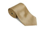 Wholesale Mens Ties Bulk - Gold 100% Silk Solid Necktie With Handkerchief Buy 10 Of Same Color Tie - AlbertoNardoniStore