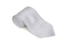 Wholesale Mens Ties Bulk - White 100% Silk Solid Necktie With Handkerchief Buy 10 Of Same Color Tie - AlbertoNardoniStore